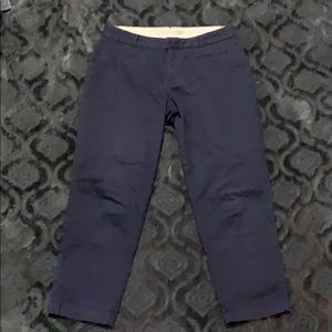 Dockers ankle length navy pants size 10